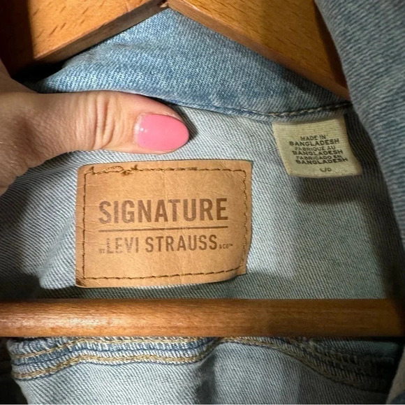 Levi’s denim  jacket L - Picture 4 of 6